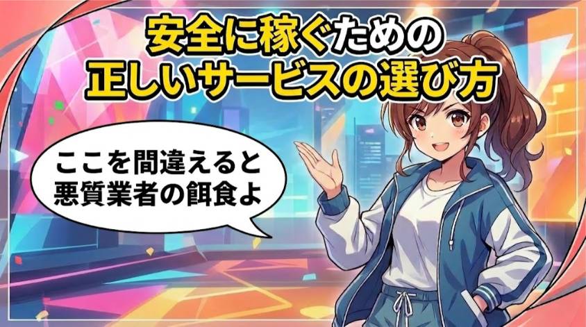 安全なチャットレディの選び方