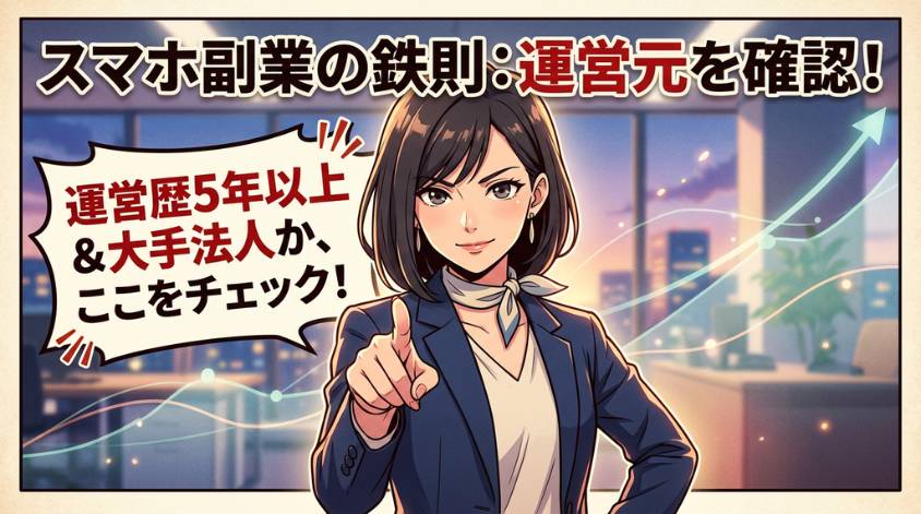 運営元の情報を確認する