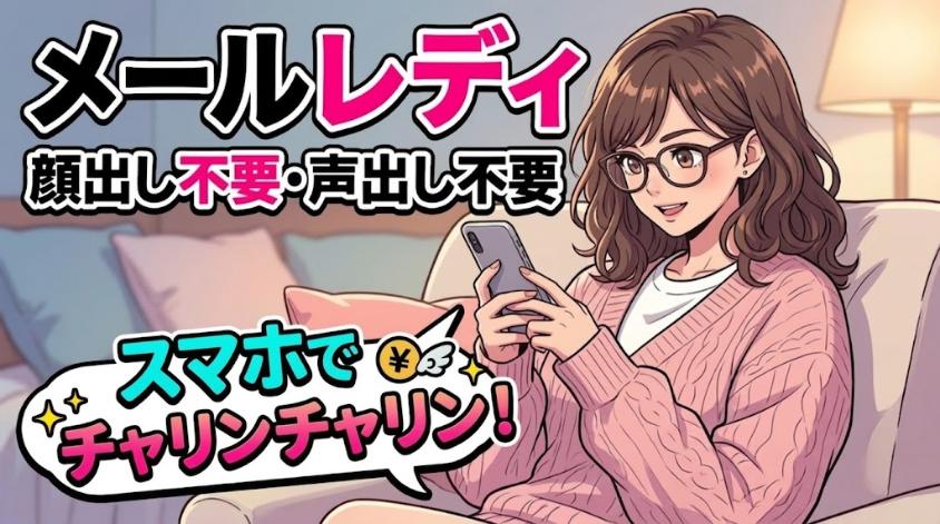 メールレディは顔出し不要