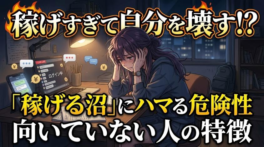 自己管理ができない人は向いていない