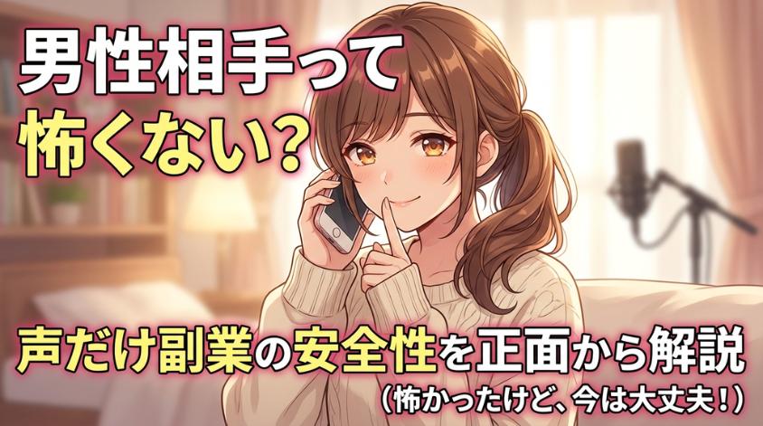 男性相手の副業は怖くない