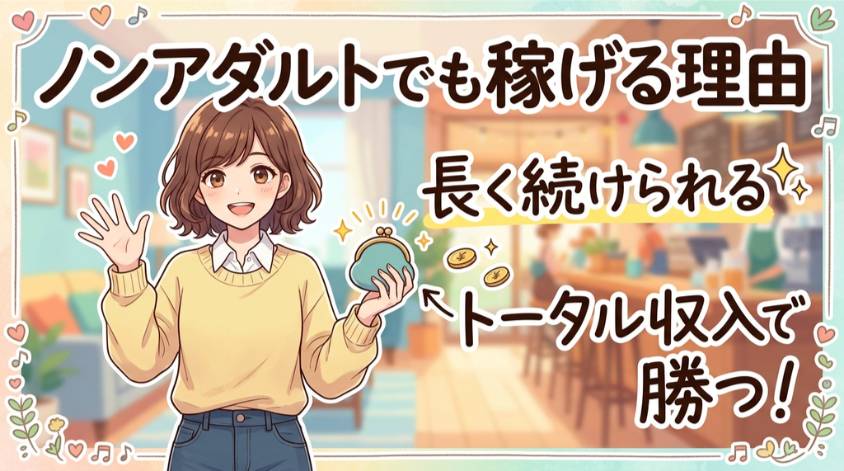 ライブデゴーゴーはノンアダルトでも稼げる