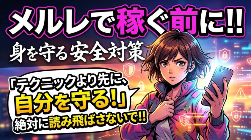 メルレで知っておきたい安全対策